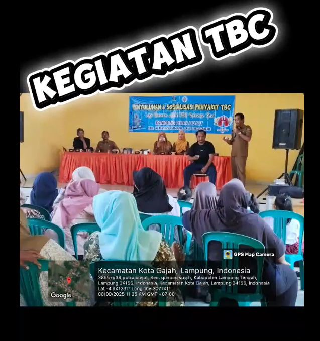 GIAT TBC PUSKESMAS GUNUNG SUGIH